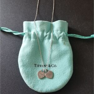 Tiffany & Co. Silver mini hearts Necklace